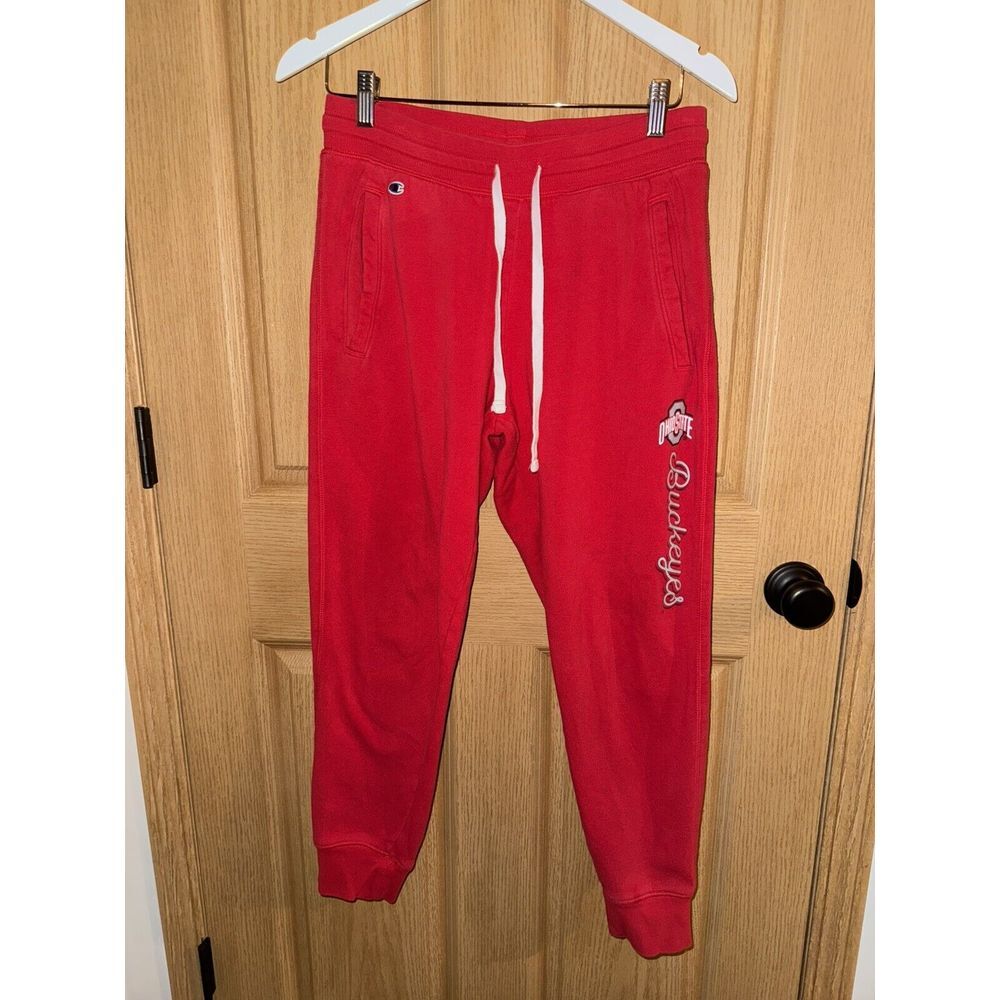 THE Ohio State Buckeyes Champion Sweatpants Joggers Small EUC